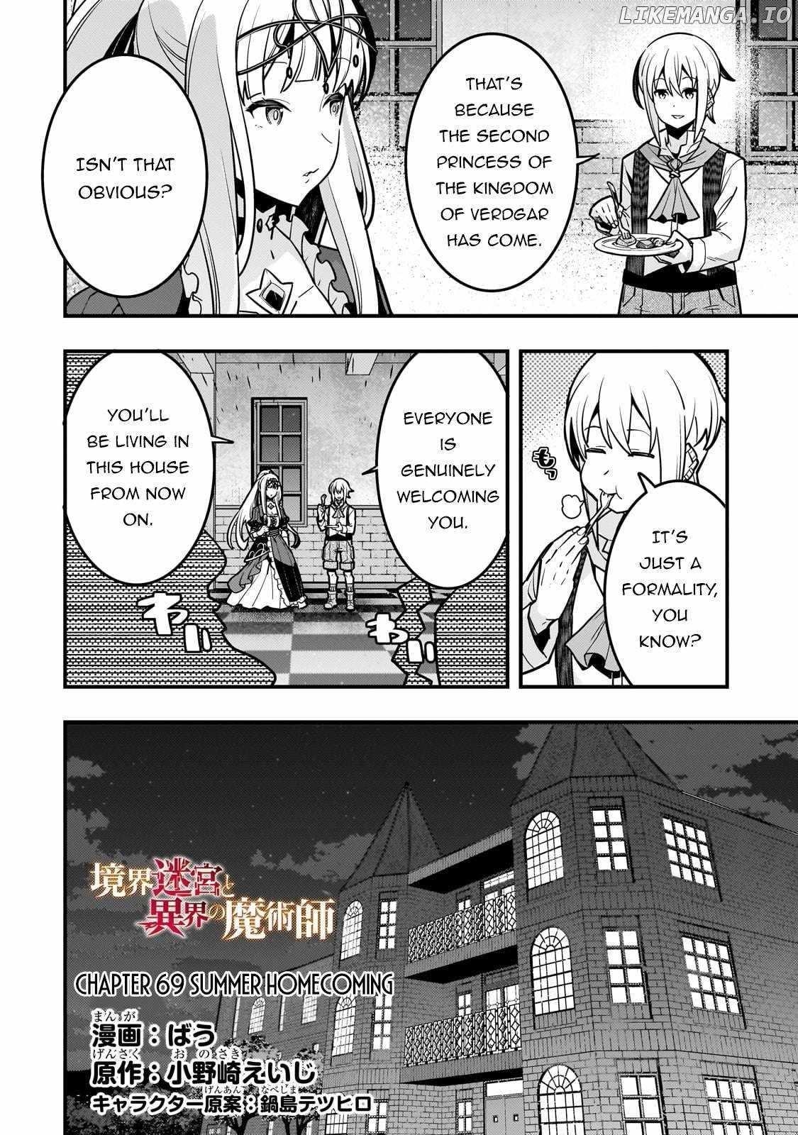 Kyoukai Meikyuu To Ikai No Majutsushi Chapter 69 - Page 2