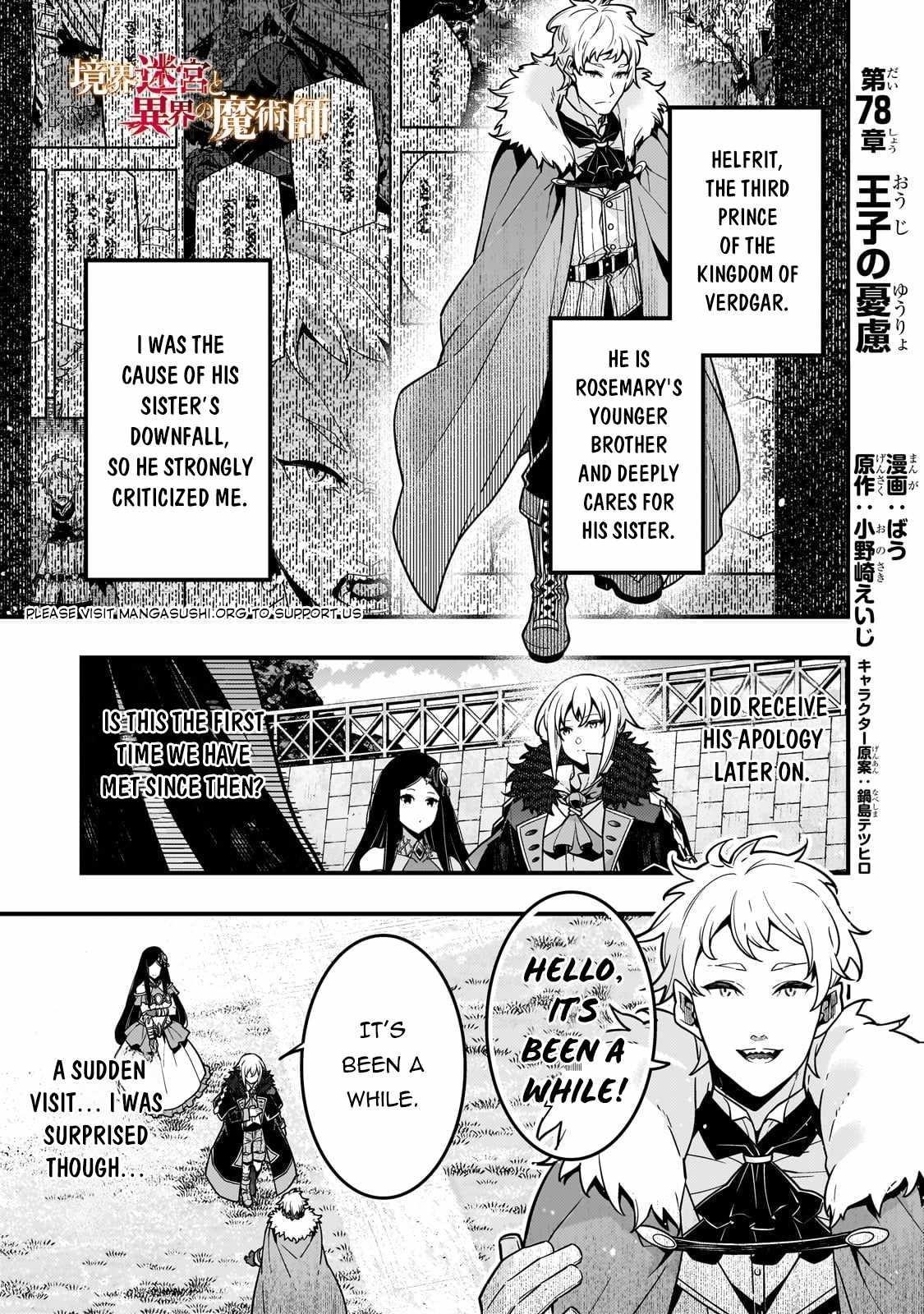 Kyoukai Meikyuu To Ikai No Majutsushi Chapter 78 - Page 1