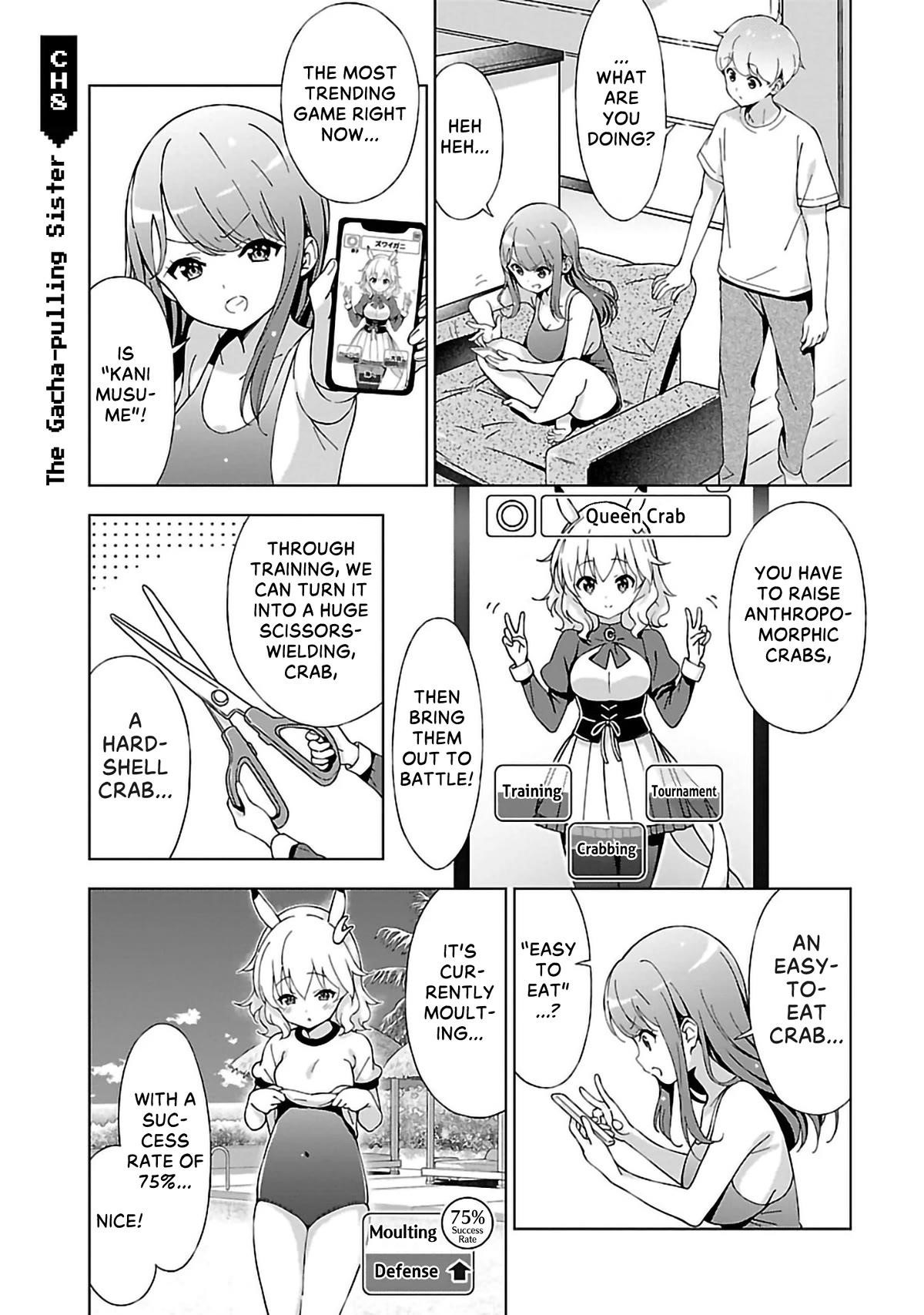 My “Onee-chan’s” Personality Changes When She Plays Games Chapter 8 - Page 1