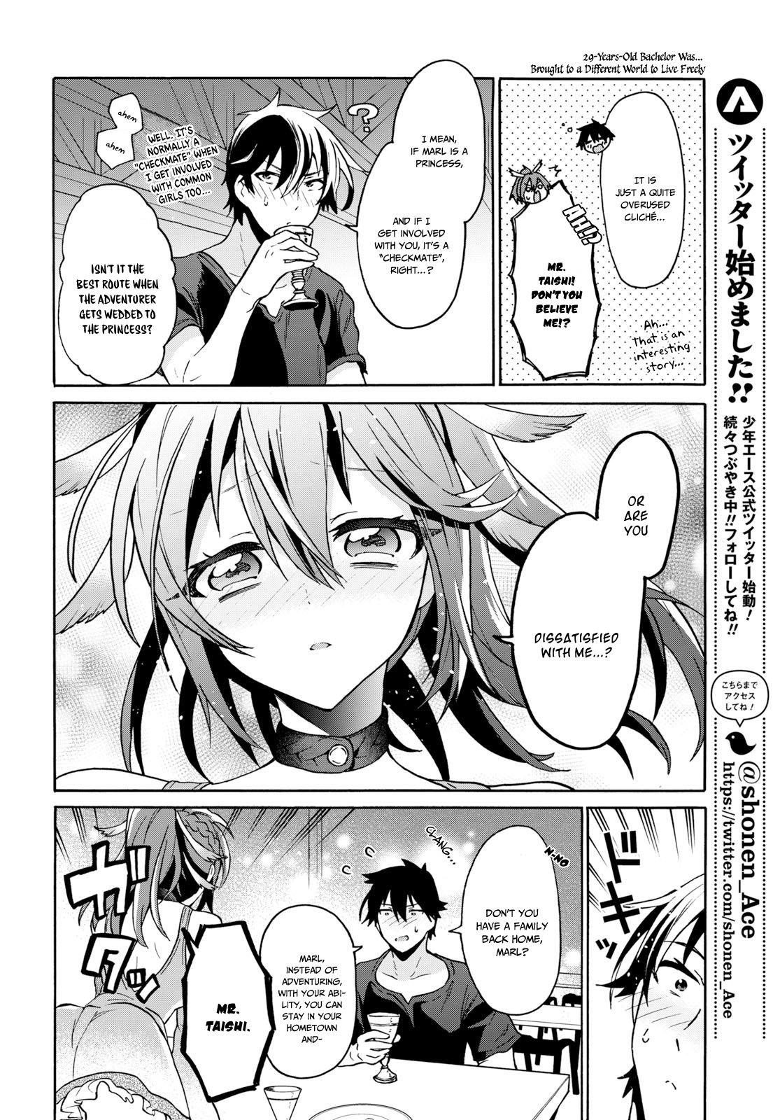 29-Sai Dokushin Wa Isekai De Jiyuu Ni Ikita……katta Chapter 4.2 - Page 3