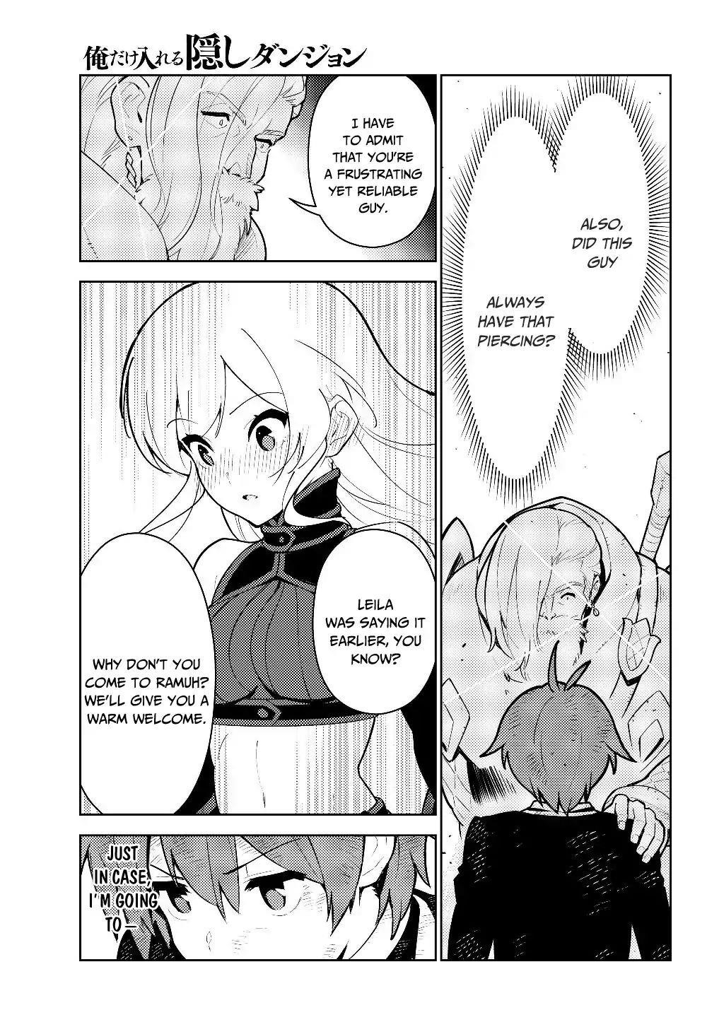 Ore dake Haireru Kakushi Dungeon: Kossori Kitaete Sekai Saikyou Chapter 29.2 - Page 10