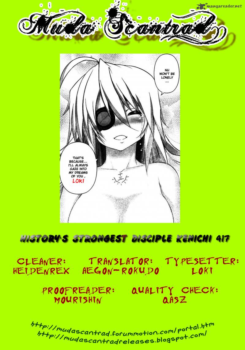 History’s Strongest Disciple Kenichi Chapter 417 - Page 18