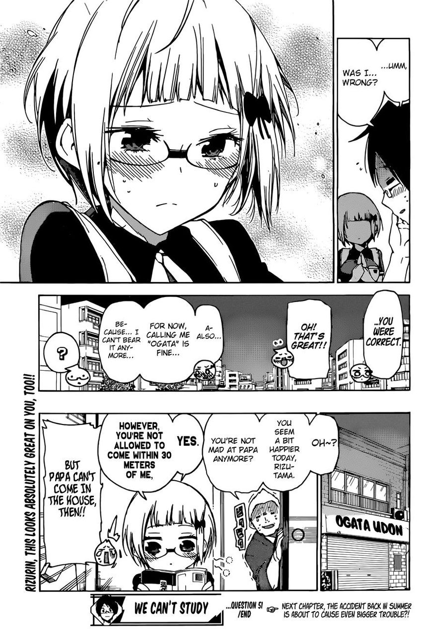 Bokutachi wa Benkyou ga Dekinai Chapter 51 - Page 20