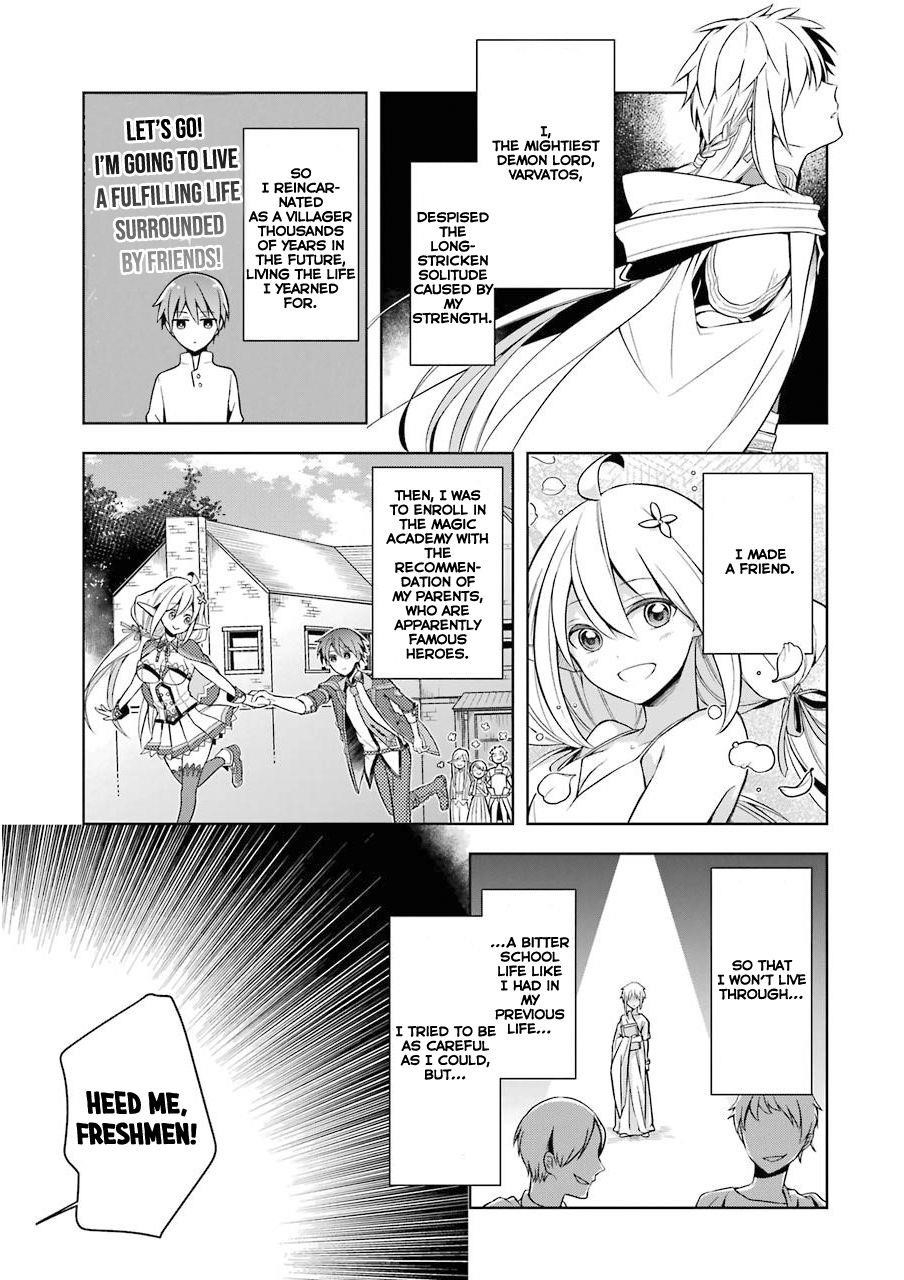 The Greatest Demon Lord Is Reborn as a Typical Nobody Chapter 2 - Page 1