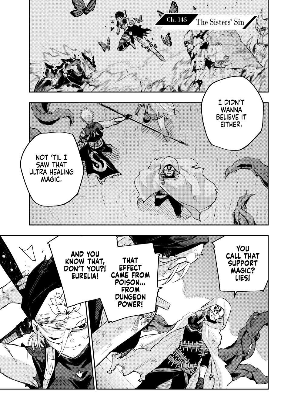 A Court Magician, Who Was Focused On Supportive Magic Because His Allies Were Too Weak, Aims To Become The Strongest After Being Banished Chapter 145 - Page 1