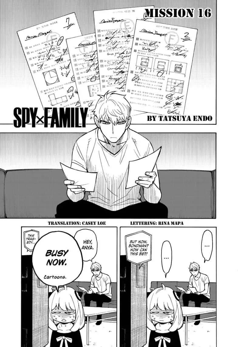 Spy X Family Chapter 16 - Page 1