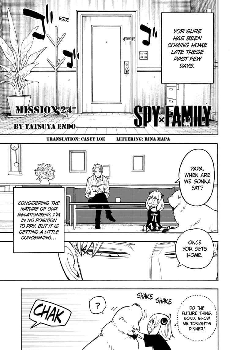 Spy X Family Chapter 24 - Page 1