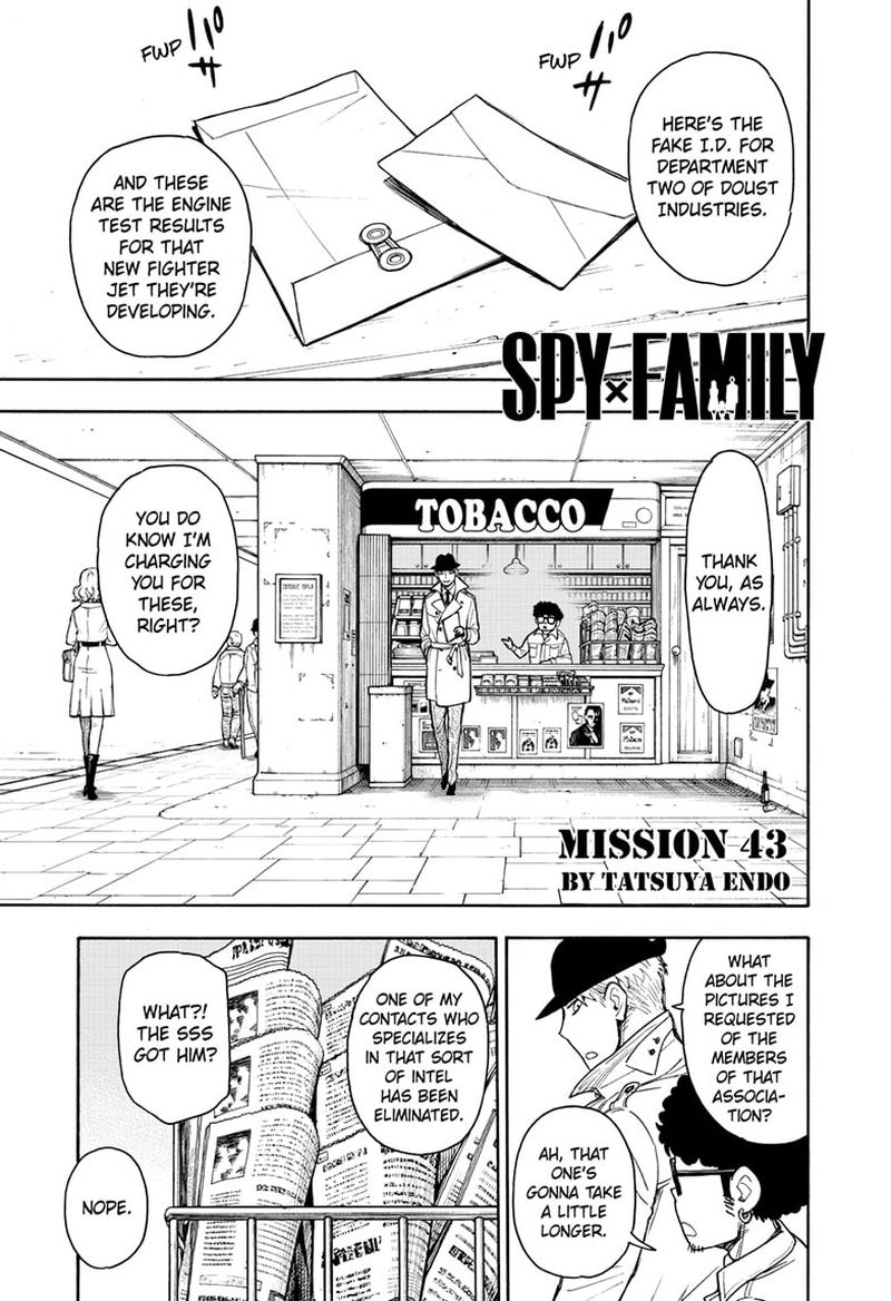 Spy X Family Chapter 43 - Page 1