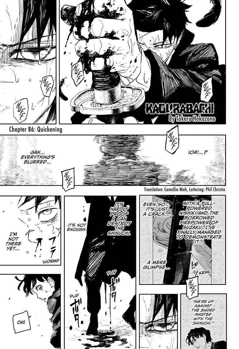 Kagurabachi Chapter 86 - Page 1