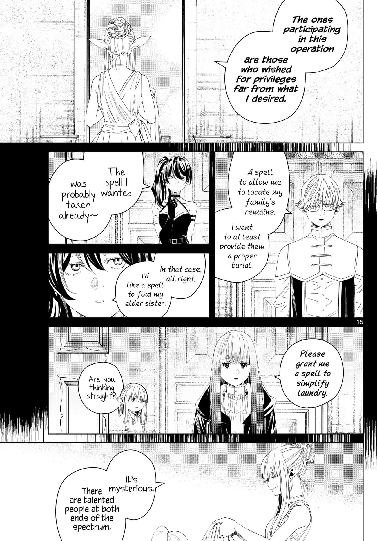 Frieren at the Funeral Chapter 140 - Page 15