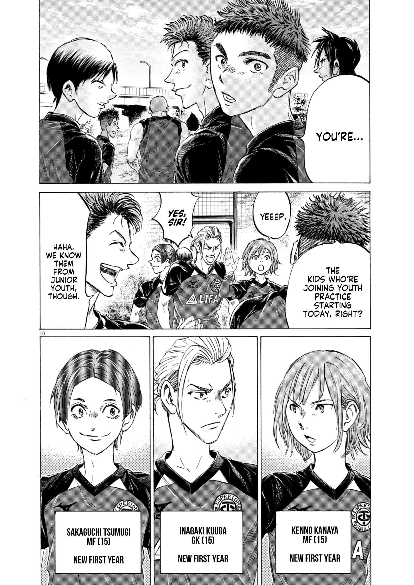 Ao Ashi Chapter 410 - Page 13