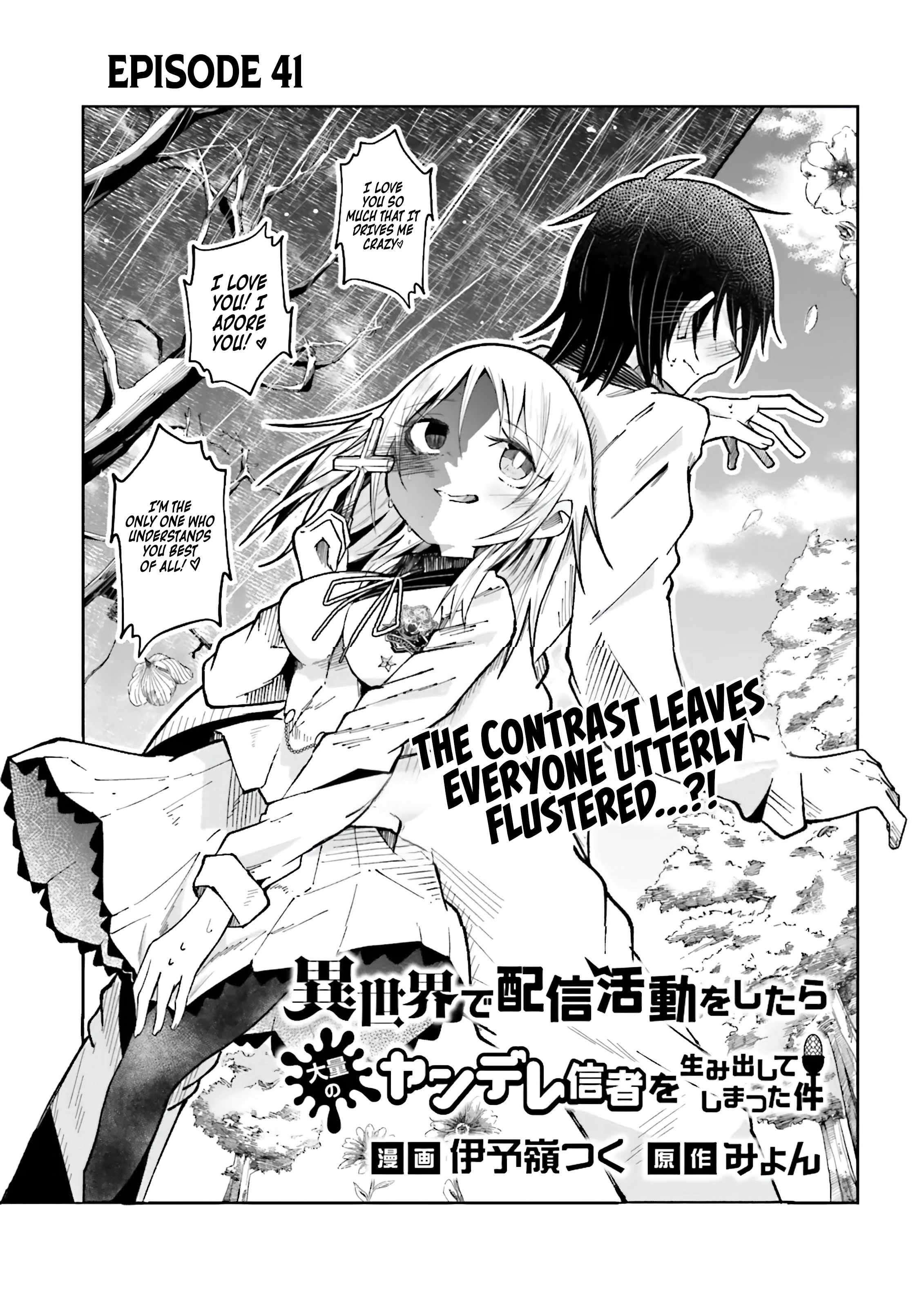 The Case In Which Streaming In Another World Led To The Creation Of A Massive Yandere Following Chapter 41.1 - Page 1