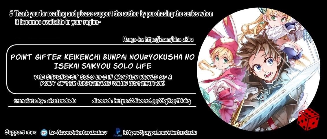 Experience Distribution Ability; Solo Life of the Strongest Point Gifter in a different world Chapter 19.2 - Page 11