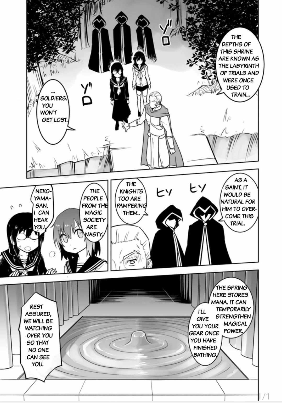 Because I was excluded out of the class transfer, I decided make a classmate harem Chapter 21.1 - Page 9