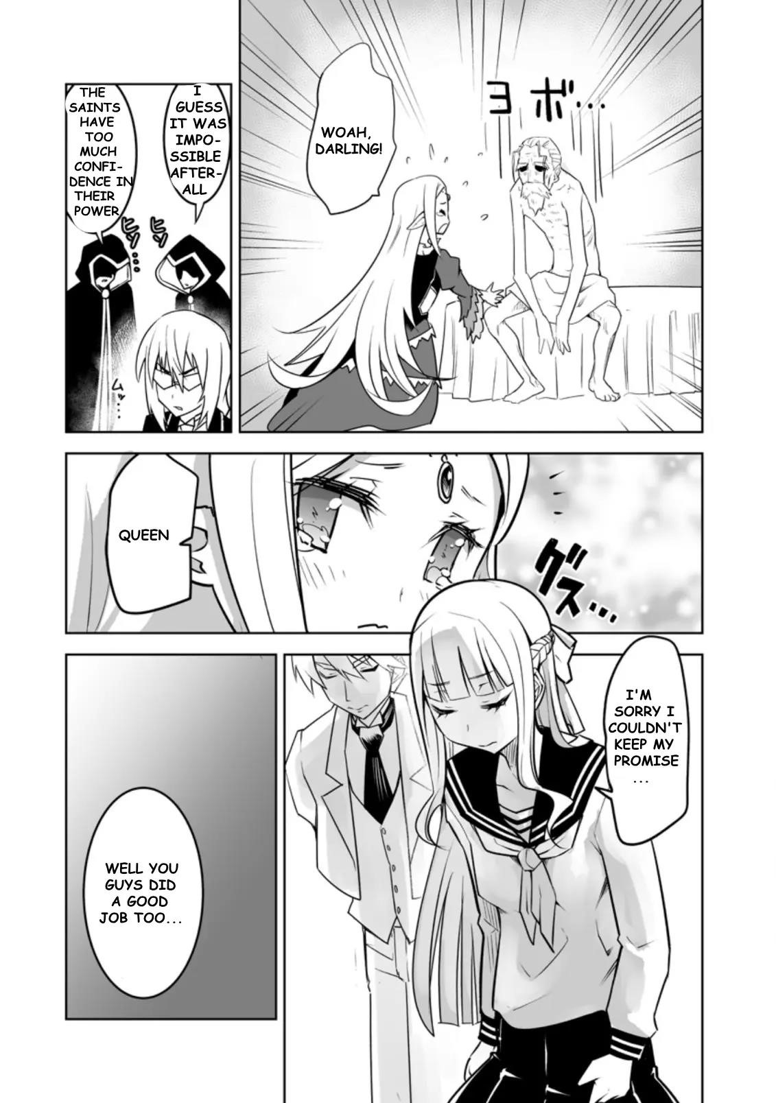 Because I was excluded out of the class transfer, I decided make a classmate harem Chapter 21.3 - Page 8