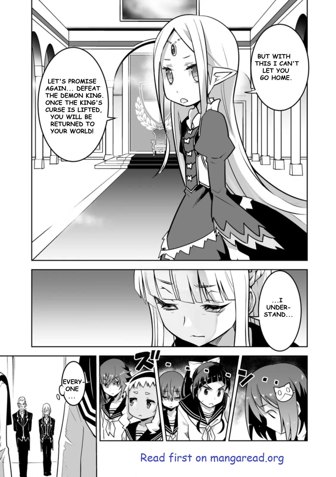 Because I was excluded out of the class transfer, I decided make a classmate harem Chapter 21.3 - Page 9