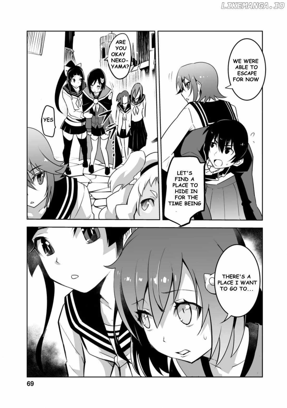 Because I was excluded out of the class transfer, I decided make a classmate harem Chapter 23.1 - Page 3