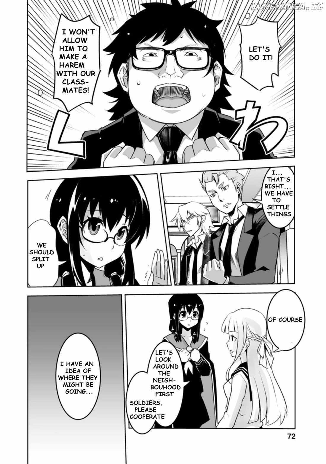 Because I was excluded out of the class transfer, I decided make a classmate harem Chapter 23.1 - Page 6