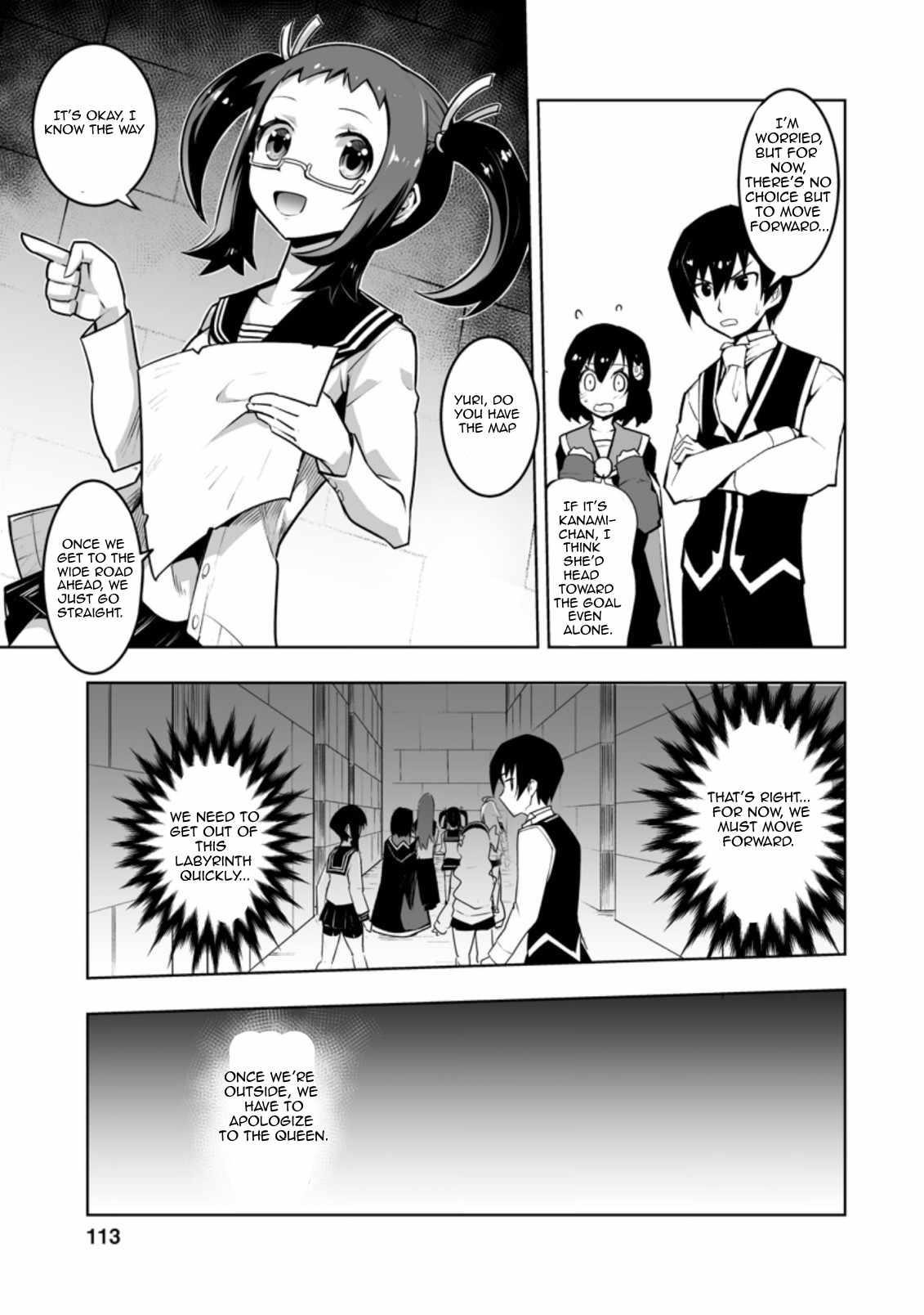 Because I was excluded out of the class transfer, I decided make a classmate harem Chapter 29.3 - Page 5