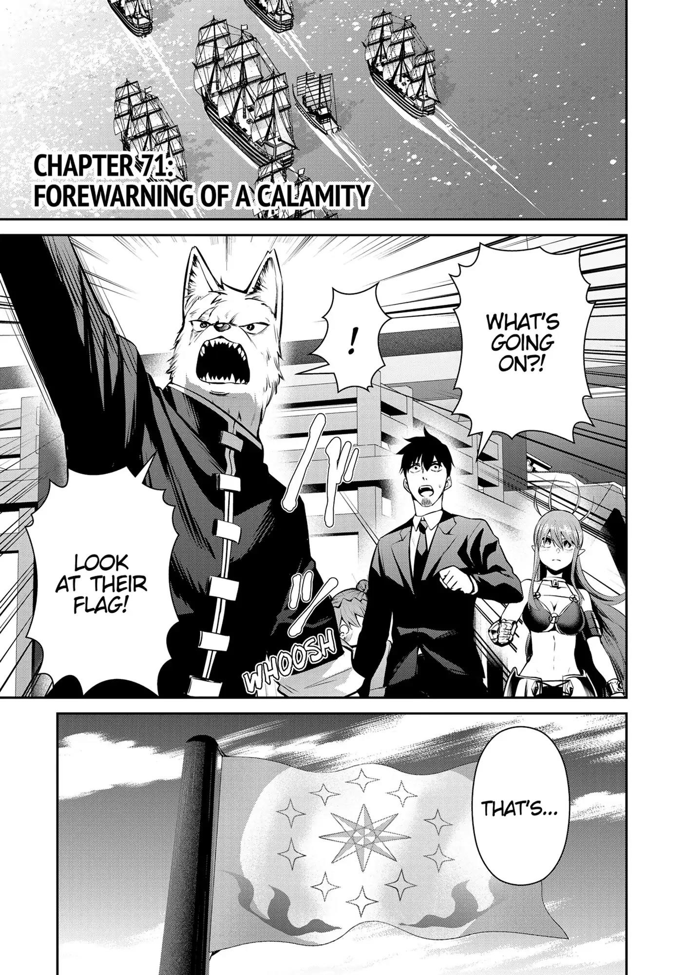 Salaryman Ga Isekai Ni Ittara Shitennou Ni Natta Hanashi Chapter 71 - Page 1