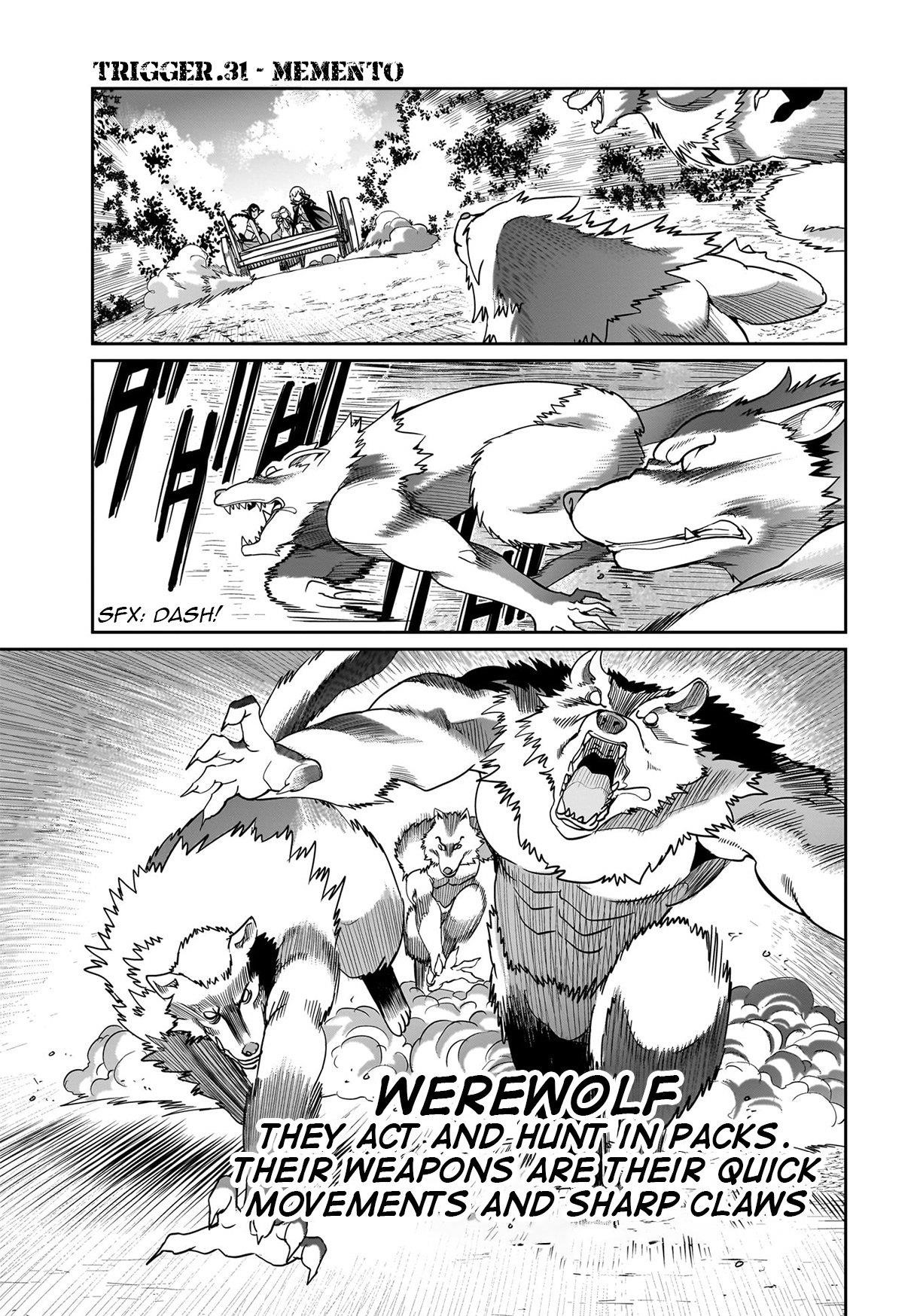 The gunner’s life of a middle-aged man summoned to another world and armed with a rifle: an airsoft addicted salaryman returns to the alternative world after work Chapter 31 - Page 2