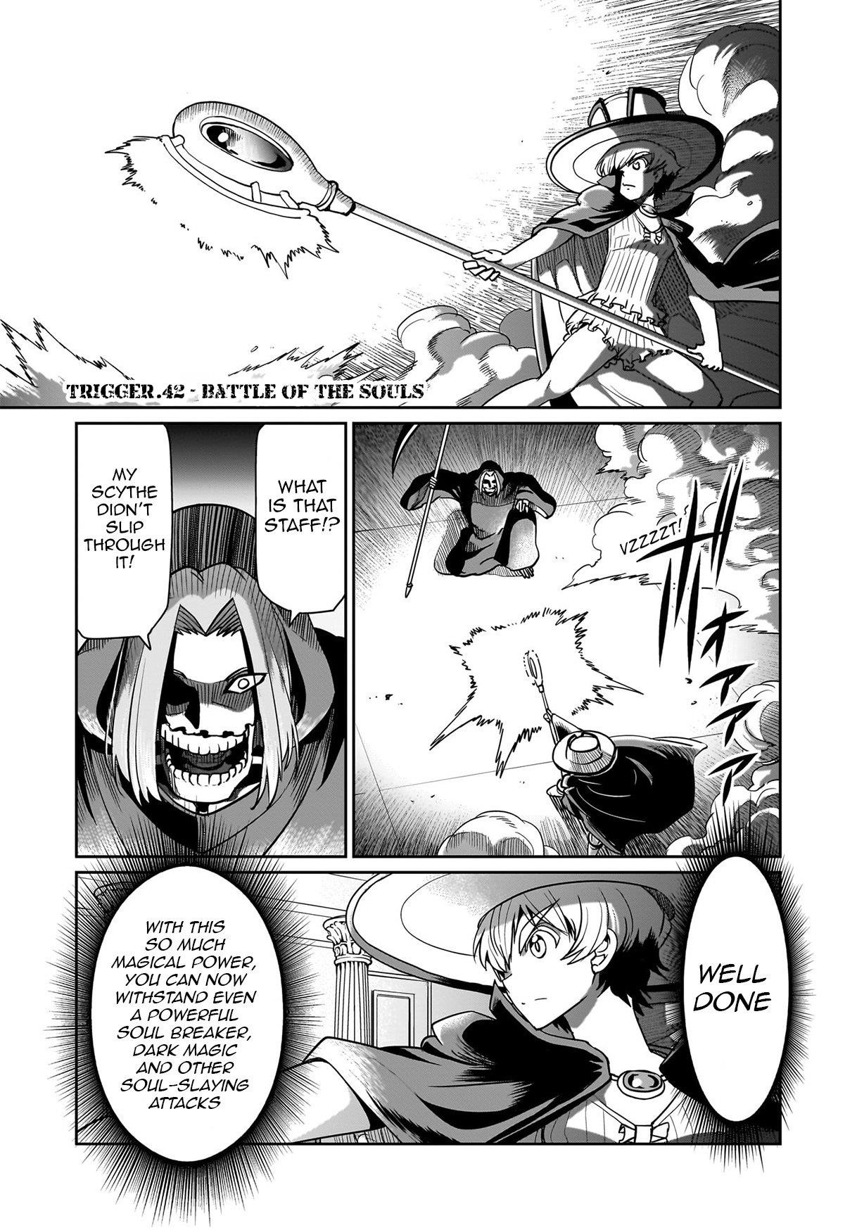 The gunner’s life of a middle-aged man summoned to another world and armed with a rifle: an airsoft addicted salaryman returns to the alternative world after work Chapter 42 - Page 2