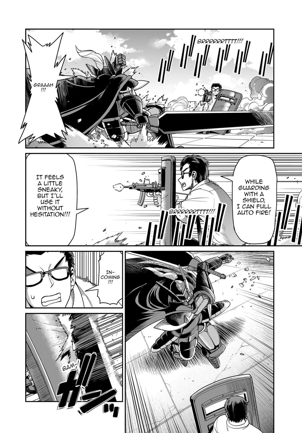 The gunner’s life of a middle-aged man summoned to another world and armed with a rifle: an airsoft addicted salaryman returns to the alternative world after work Chapter 50 - Page 10