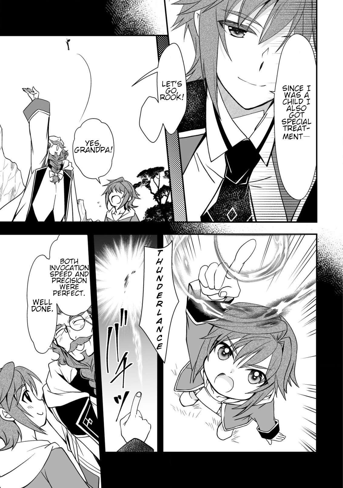 Level 1 no Saikyou kenja ~Noroi de sai kakyuu mahou shika tsukaenaikedo, kami no kanchigai de mugen no maryoku o te ni ire saikyou ni~ Chapter 31 - Page 7