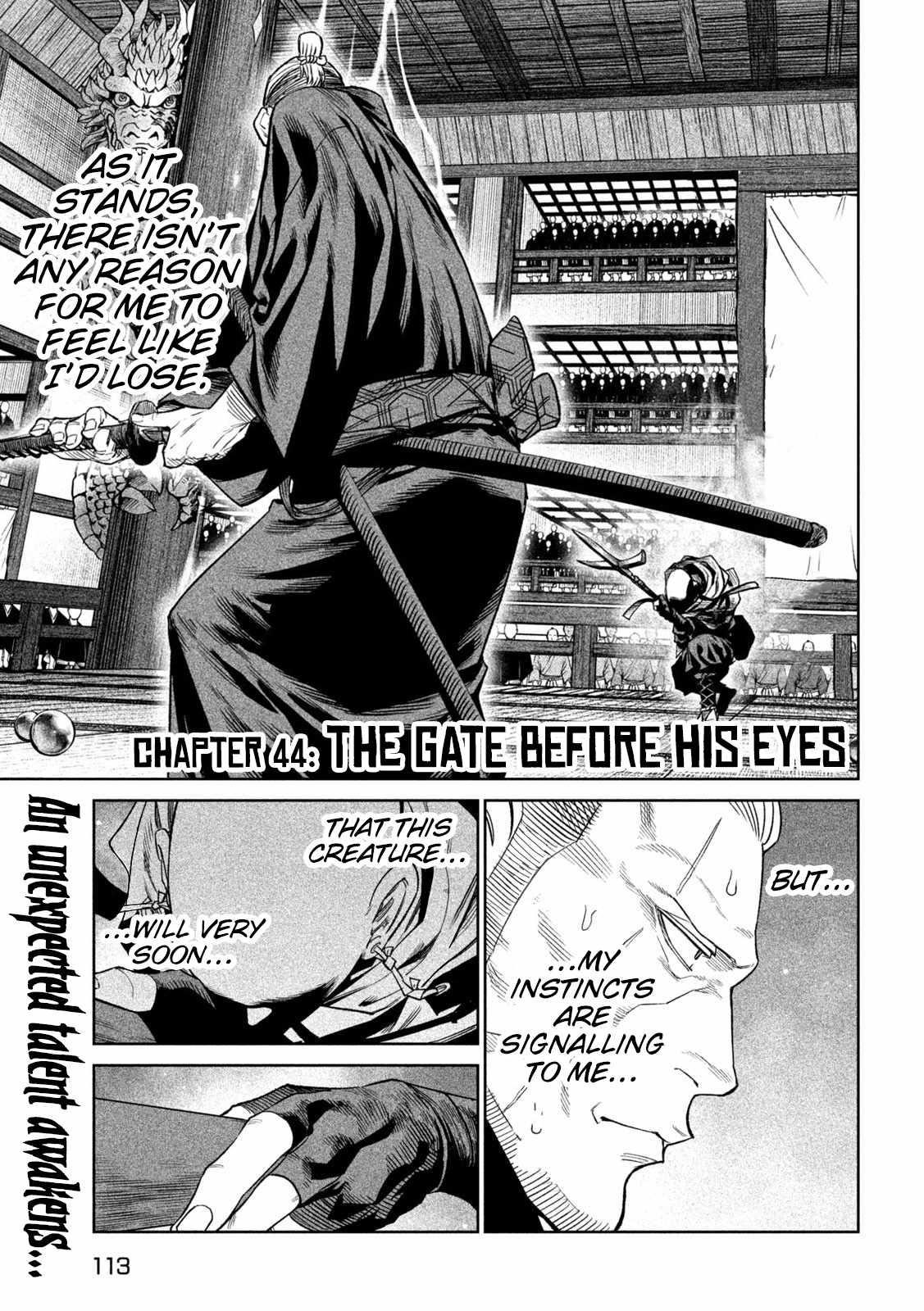 Tenkaichi: Battle to Decide Japan’s Strongest Martial Artist Chapter 44 - Page 1