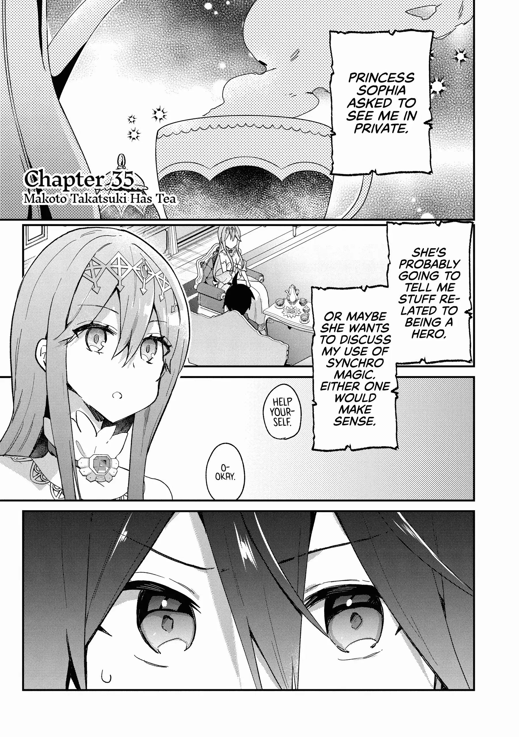 Clearing an Isekai with the Zero-Believers Goddess Chapter 35 - Page 1