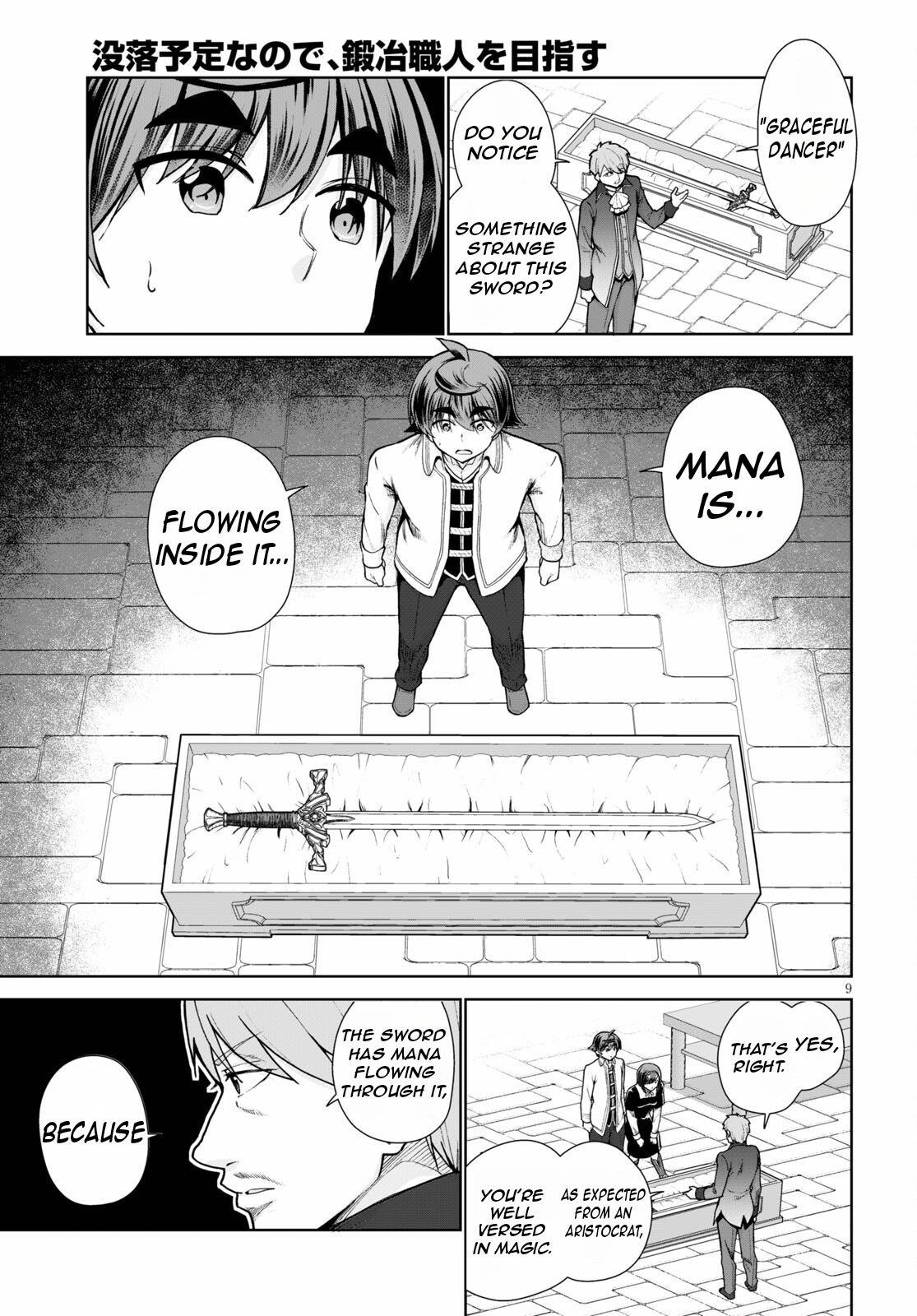 Botsuraku Youtei Nanode, Kajishokunin Wo Mezasu Chapter 56 - Page 12