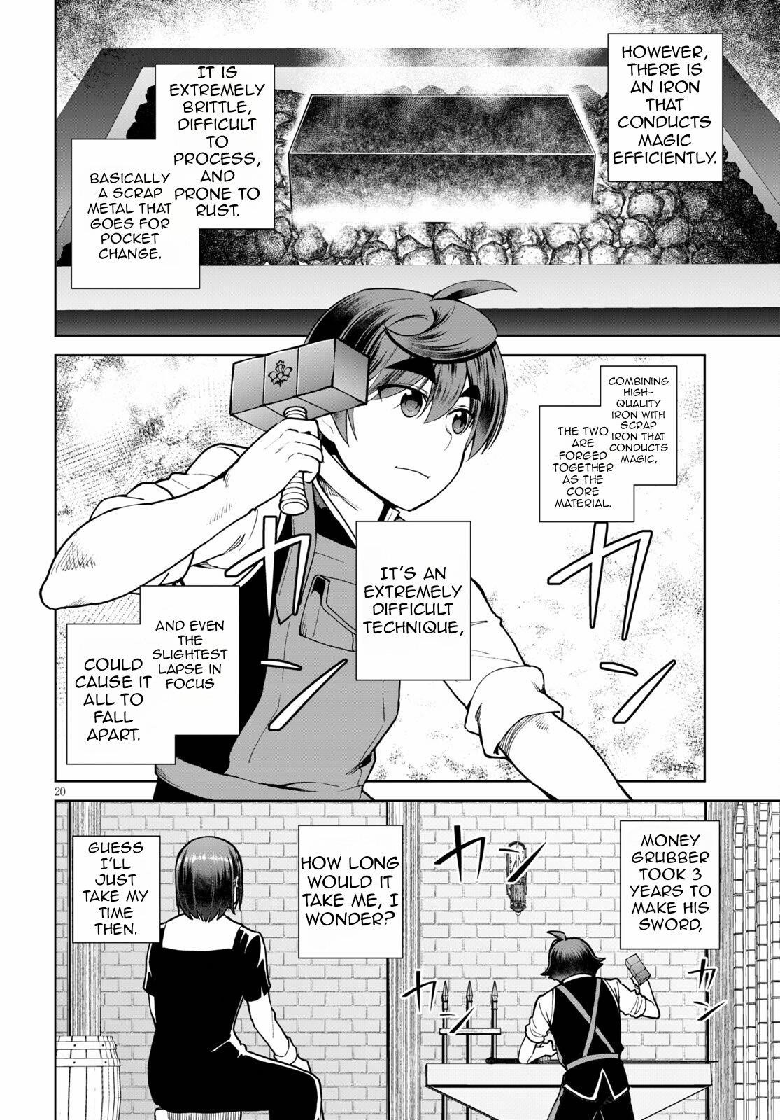 Botsuraku Youtei Nanode, Kajishokunin Wo Mezasu Chapter 56 - Page 23