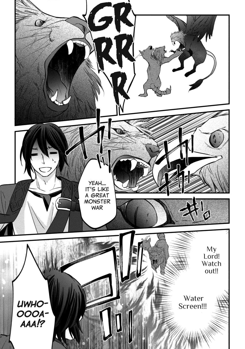 Around 40 “Shachiku” is Golem Master Chapter 5 - Page 7