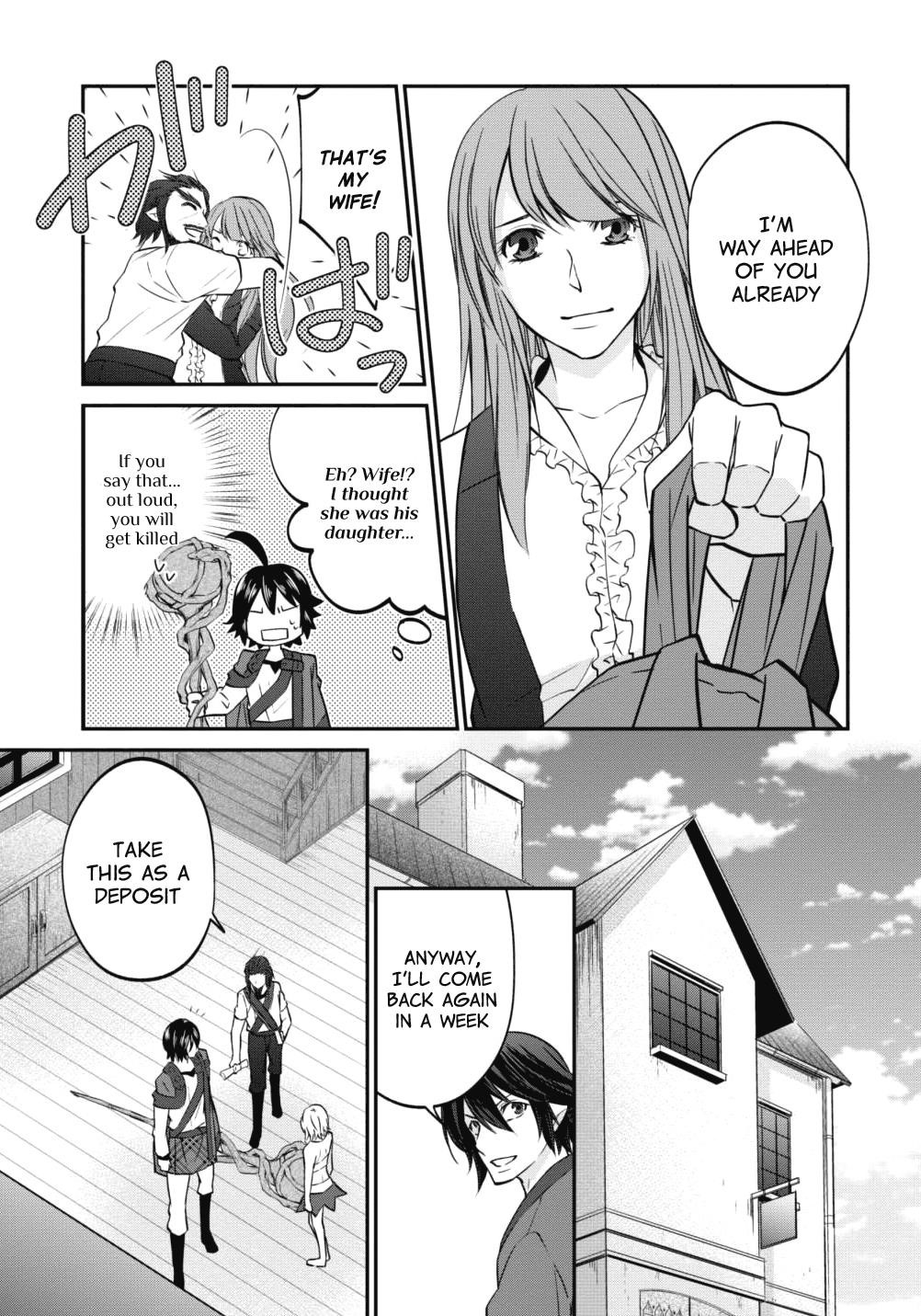 Around 40 “Shachiku” is Golem Master Chapter 9 - Page 7