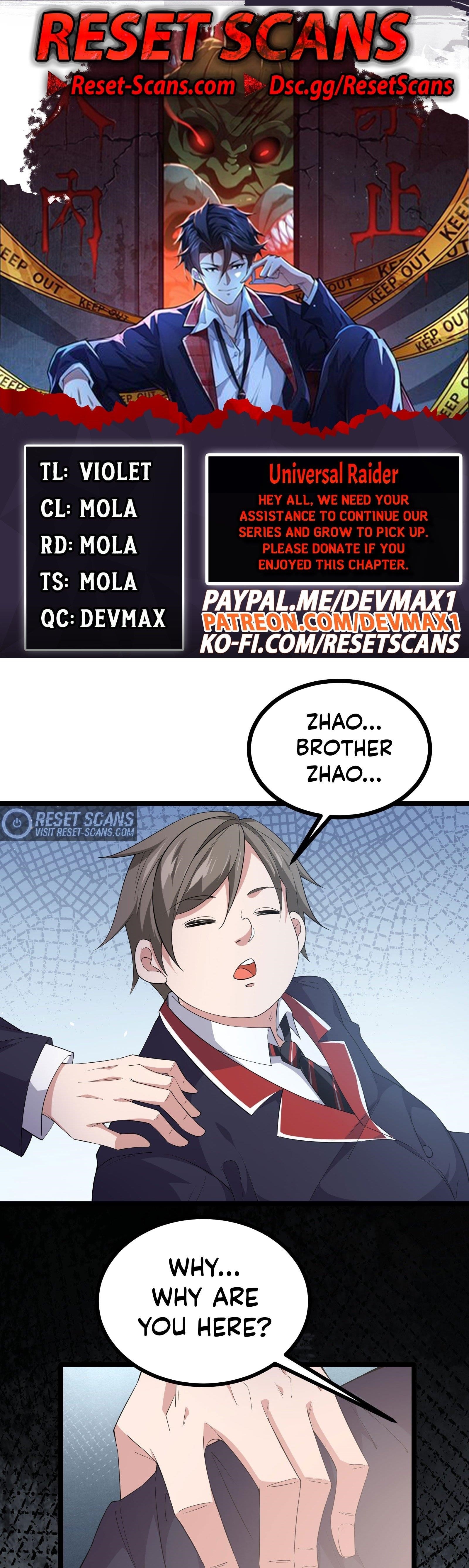 Universal Raider Chapter 18 - Page 1