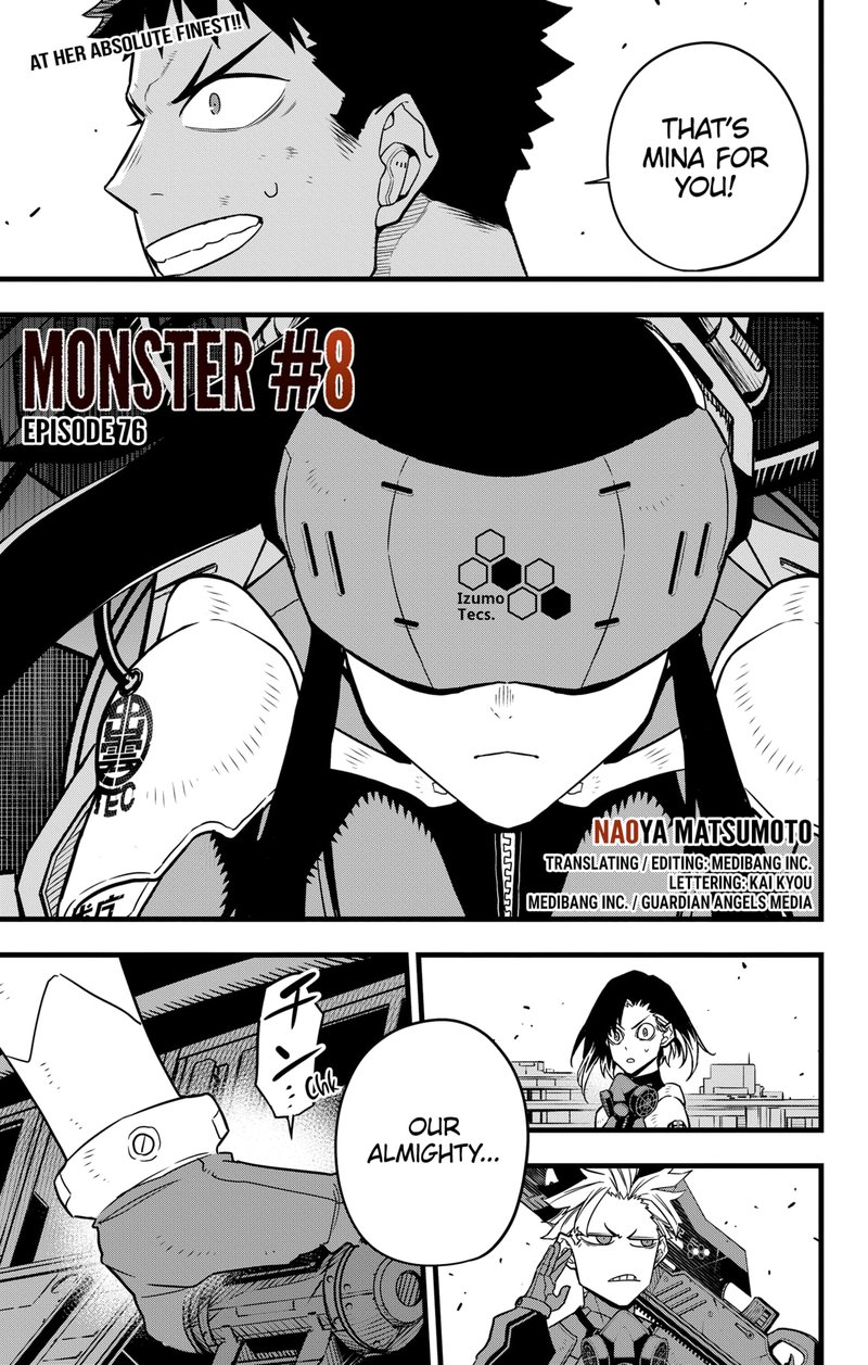 Kaiju No. 8 Chapter 76 - Page 1