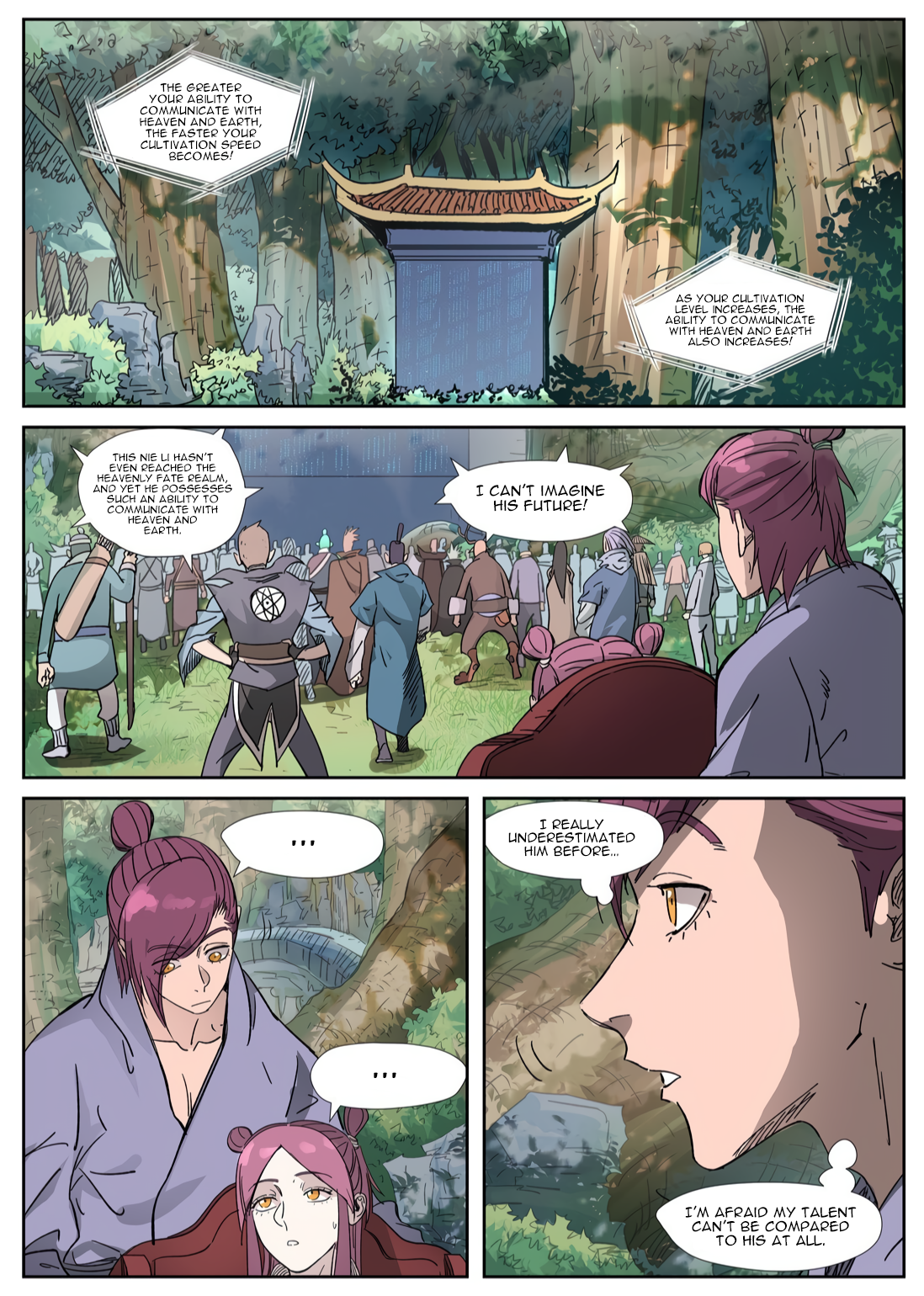 TALES OF DEMONS AND GODS Chapter 316.1 - Page 1