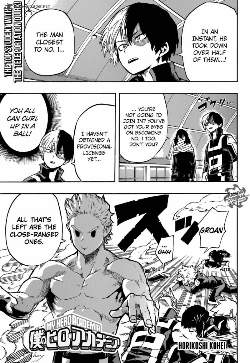 My Hero Academia Chapter 124 - Page 1