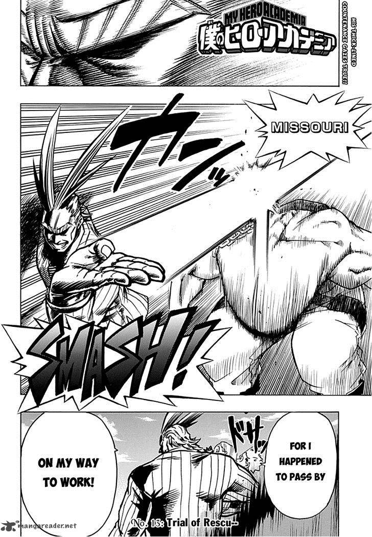 My Hero Academia Chapter 13 - Page 5