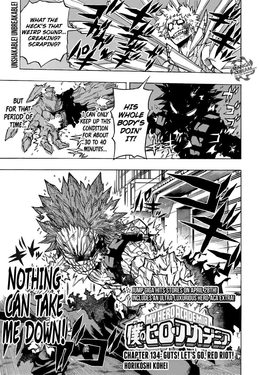 My Hero Academia Chapter 134 - Page 1