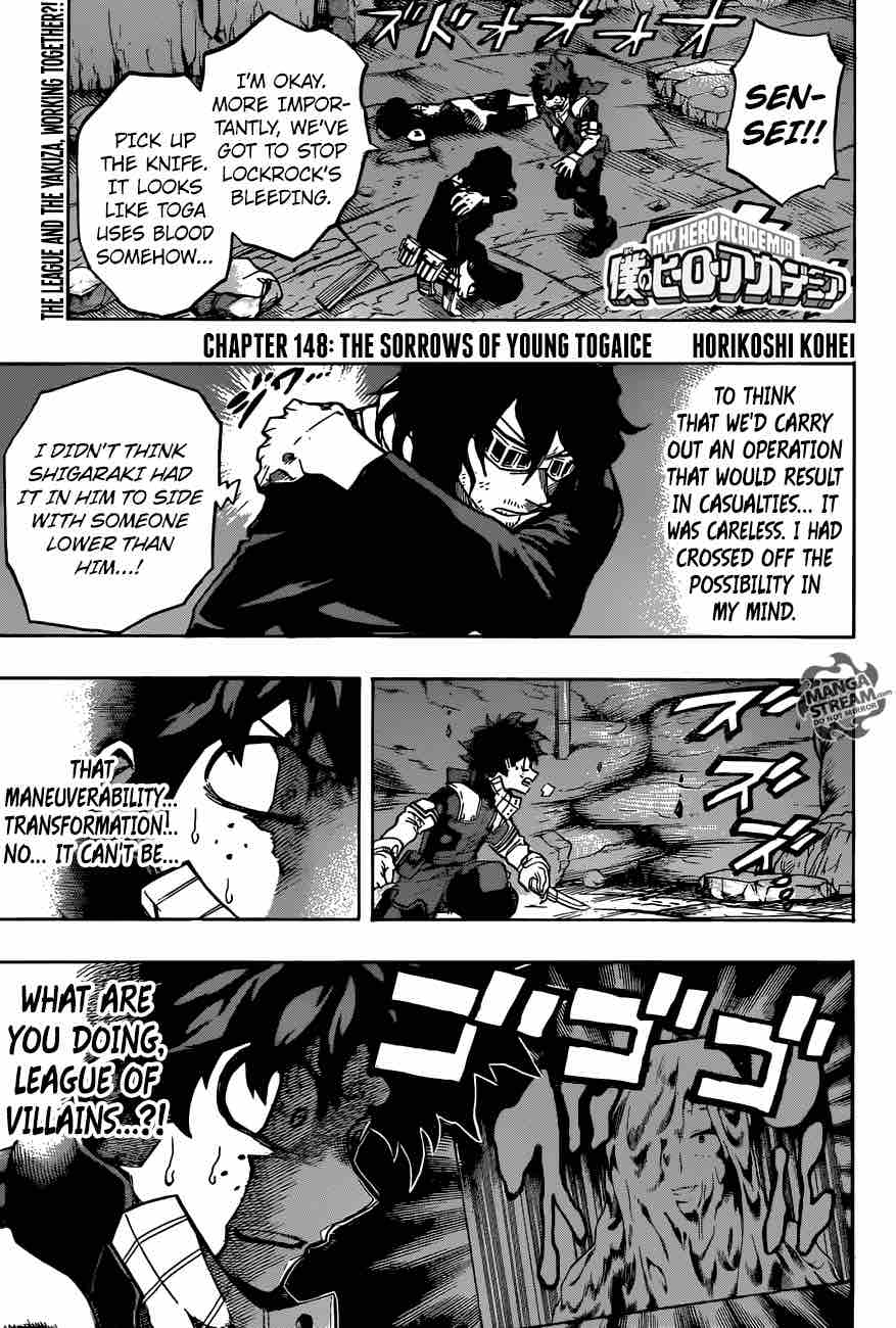 My Hero Academia Chapter 148 - Page 1