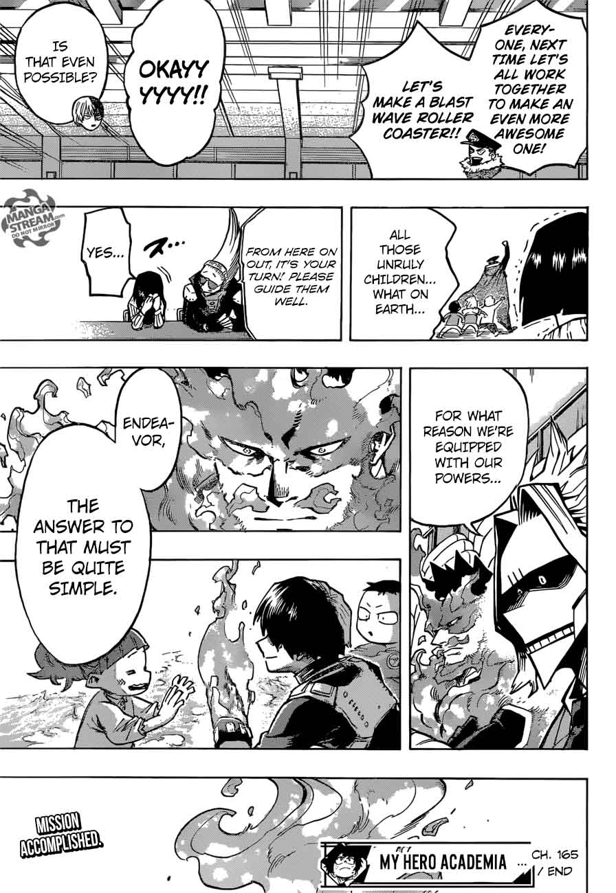 My Hero Academia Chapter 166 - Page 16