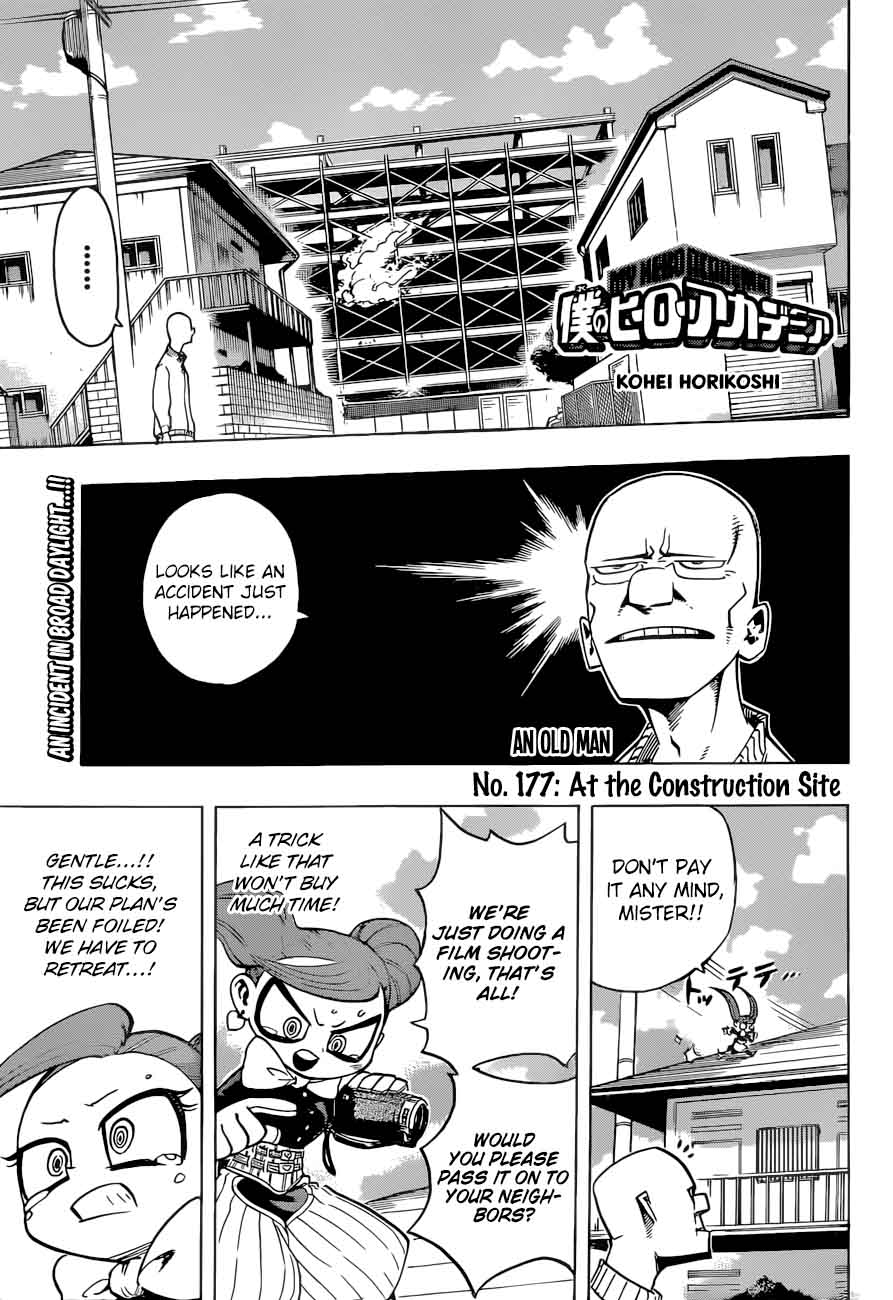 My Hero Academia Chapter 177 - Page 1