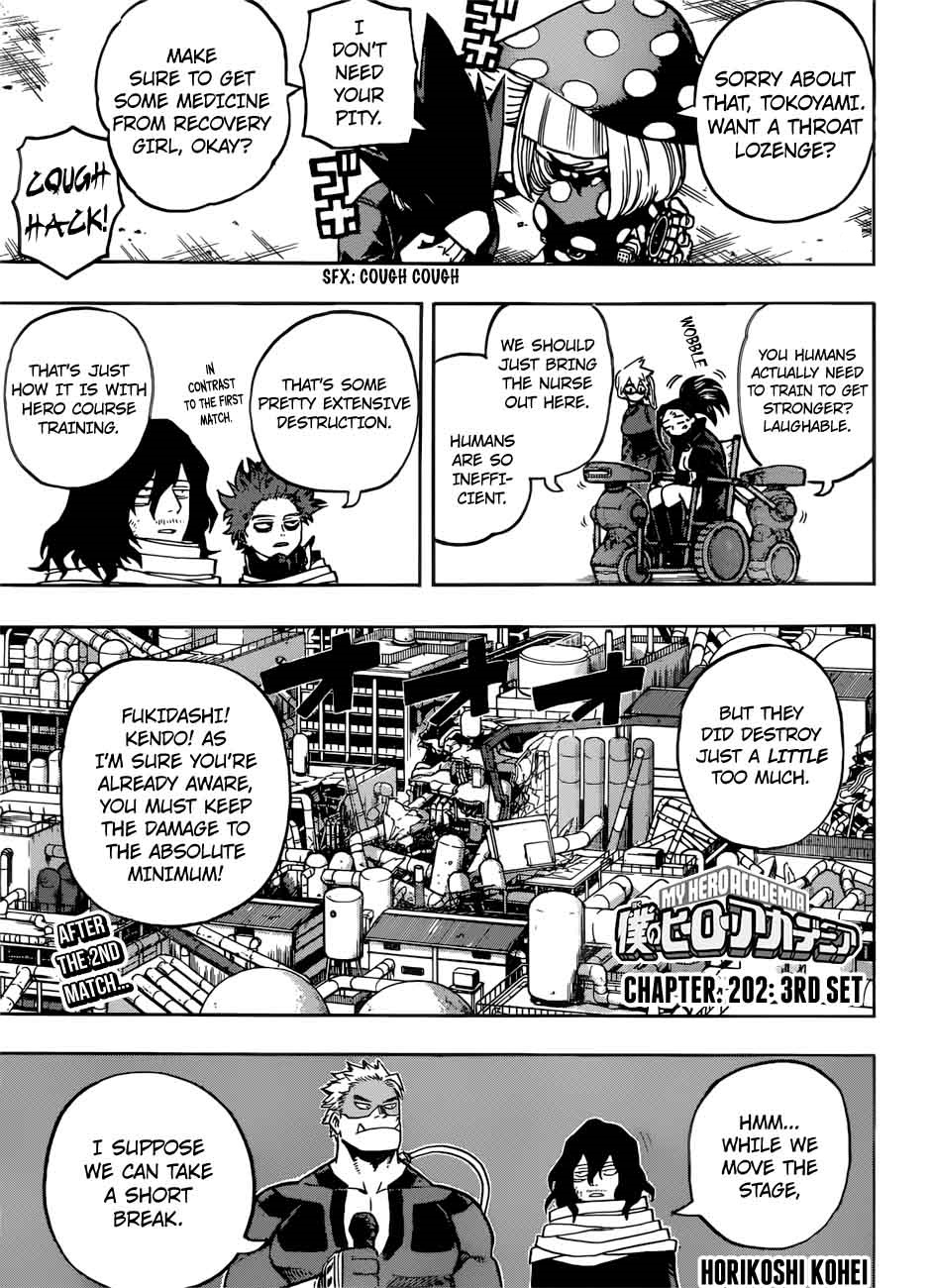 My Hero Academia Chapter 202 - Page 1