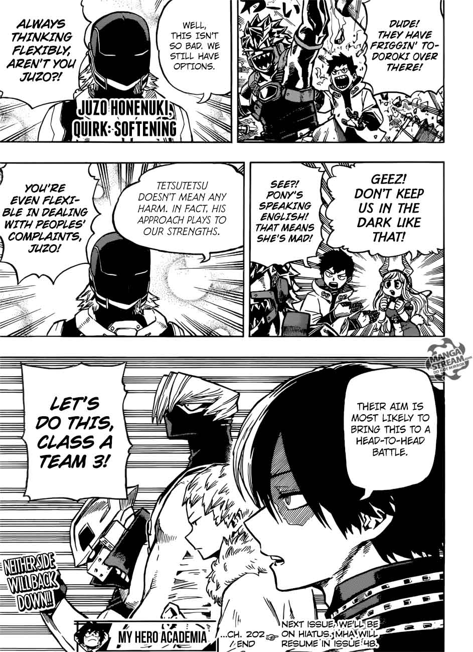 My Hero Academia Chapter 202 - Page 11