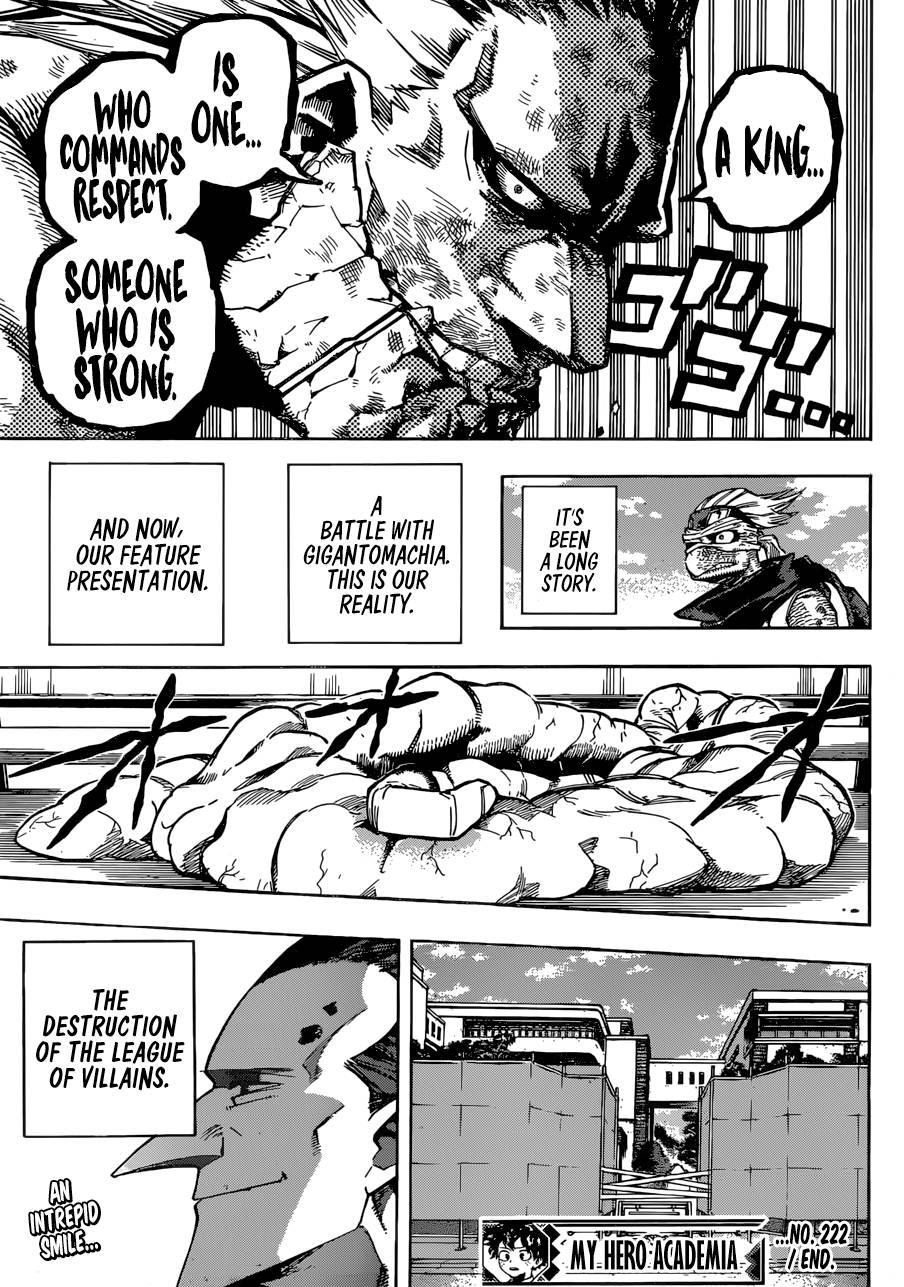 My Hero Academia Chapter 222 - Page 14