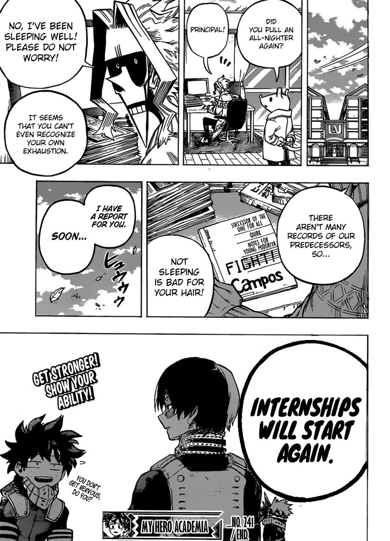 My Hero Academia Chapter 241 - Page 17