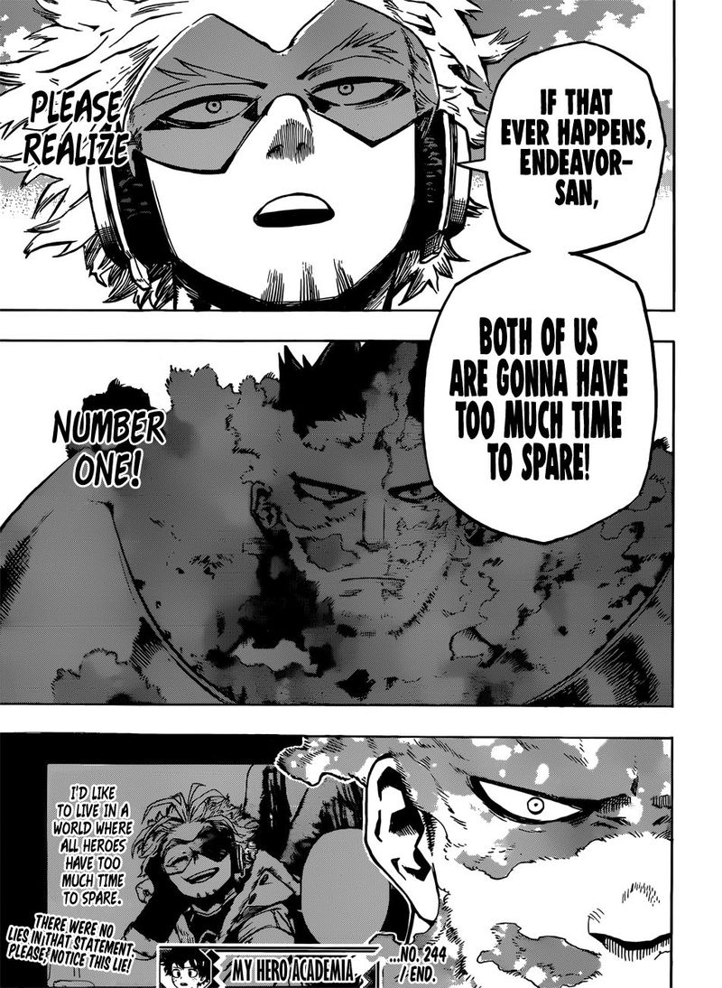 My Hero Academia Chapter 244 - Page 17