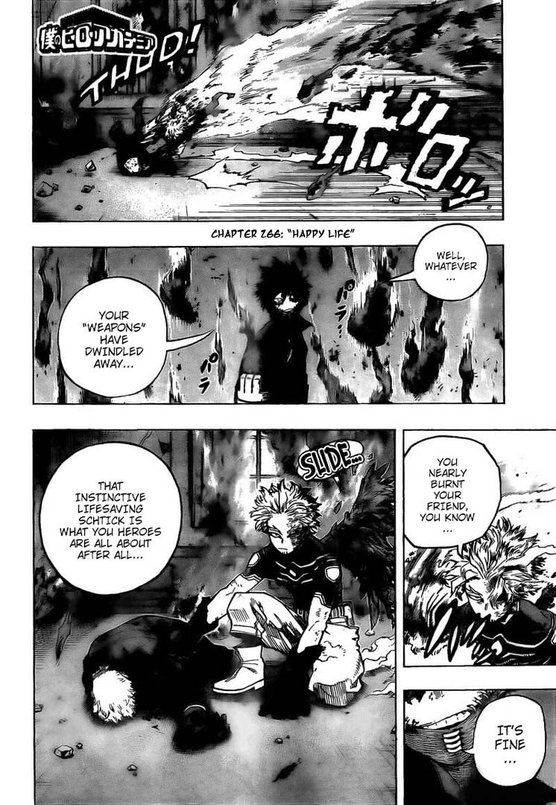 My Hero Academia Chapter 266 - Page 2