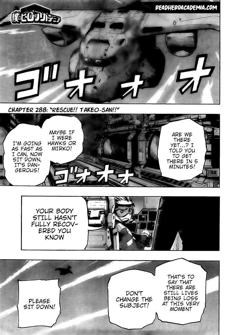 My Hero Academia Chapter 288 - Page 1